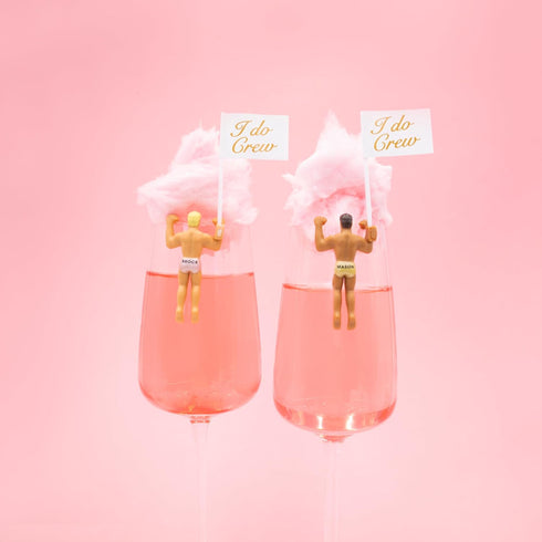 Drinking Buddies Bride Squad, Bachelorette Drink Markers, Party Accessories, Girls Night, Hunky Wine Charmers...