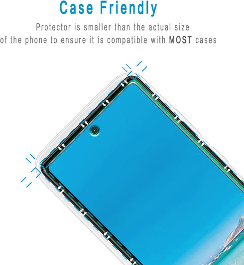 HPTech (2 Pack) Designed for Google Pixel 6a 5G Tempered Glass Screen Protector, Anti Scratch, Bubble Free, Case Friendly......