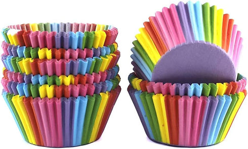 Baking Cups Cupcake Liners, Standard Sized, 300 Count (Rainbow)...