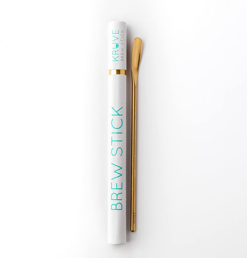 Coffee Brew Stick, Use To Agitate Grounds During The Brew Process When Making Pour Over, French Press Or Other Brew Method, 8.6 inch Stainless Ste...