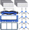 Replacement Parts Kit for Eufy RoboVac 11S, RoboVac 30, RoboVac 30C, RoboVac 15C, RoboVac 12, RoboVac 35C, Robotic Accessories,8 Filters,8 Side Br...