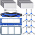 Replacement Parts Kit for Eufy RoboVac 11S, RoboVac 30, RoboVac 30C, RoboVac 15C, RoboVac 12, RoboVac 35C, Robotic Accessories,8 Filters,8 Side Br...
