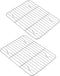 Aspire Cooling Rack 2 Pack - 9" x 7", Stainless Steel Baking Racks for Cooking Baking Roasting Grilling...