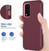 Annymall for T-Mobile Revvl V Plus 5G Case, Full Body Heavy Duty Shockproof Triple Layer with Built in Screen Protector Durable Rugged Protective ...