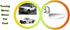 WLLW Mirror Glass Replacement for Ford E150/250/350/F250/F350/F450 Passenger Side - Lower Convex...