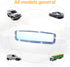 Bling Car Rearview Mirror, Decorations Rear View Mirror with Crystal Rhinestones & Diamonds, Car Interior Trim Accessories, Clip-on & HD Glass, Sp...