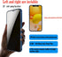 Slanku [3 Pack Privacy Screen Protector for iPhone 12, 12 Pro Tempered Glass Film, Anti-Spy, Full Coverage, Case Friendly...