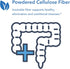 Allergy Research Group Cellulose Powder - Microcrystalline Cellulose Powder, 2000mg Insoluble Fiber Supplement, Powdered Cellulose, Non-Fermentabl...
