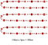 Decor365 Twinkle Star Garland Glitter Red Party Decorations Star Banner Ceiling Hanging Streamer Backdrop for Birthday Valentine’s Day Christmas L...