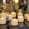 Homemory 48-Pack Novelty Flickering Flameless Tea Lights Candles, 200+Hours Battery-Operated LED Fake Candles for Wedding Table Centerpieces,Propo...