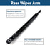 Rear Windshield Wiper Arm & Wiper Blade Set for Nissan Rogue 2008-2013,Juke 2011-2016,Nissan Qashqai 2008-2013 Rear Windshield Back Wiper Arm Blad...