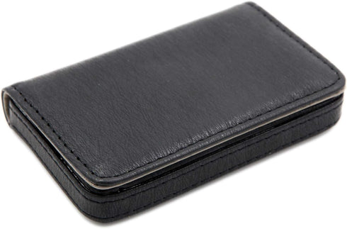RFID Blocking Wallet - Minimalist Leather Business Credit Card Holder - Black2...