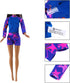 E-TING 10Pcs =5 Sets Beach Bikini Swimsuit Bathing Doll Clothes Swimwear with 5 Pairs Shoes for 11.5 Inch Girl Dolls (J)...