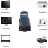 QIANRENON USB 3.0 Socket Dual USB Panel Mount Solderless Connector, USB 3.0 Female to Female Coupler Socket USB Panel Mount Pass Through Adapte fo...