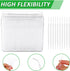 1100Pcs Dental Picks Plastic Toothpick Oral Hygiene 2 Way Interdental Brush Stick...