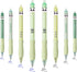 BAYTORY 8Pcs Cute Retractable Erasable Gel Pens, CS Fine Point 0.5mm, Quick Dry, Black and Blue Ink Pen with Eraser, Smooth Writing for Crossword ...