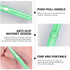 60PCS Floss Brush Adult Interdental Brush Push-Pull Type Tooth Cleaning Tool Soft Toothpick Cleaners Oral Dental Hygiene Brush Tooth Flossing Head...