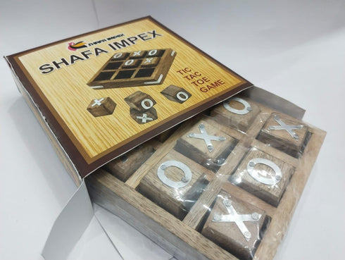 Handmade Wooden Tic Tac Toe Game for Kids 7 and Up - Great Gifts for Kids for All Occasions...