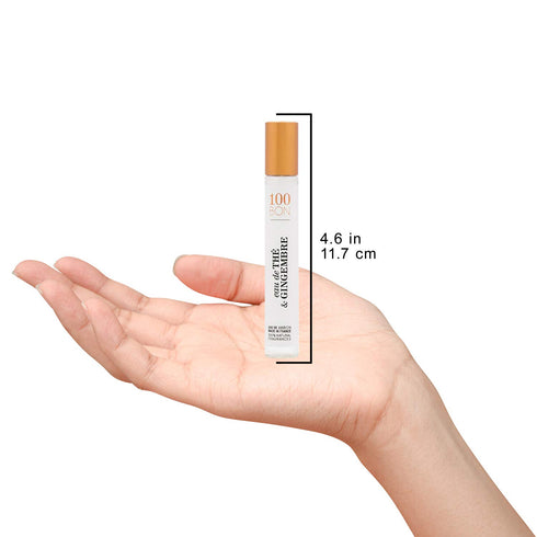 100BON Eau De The & Gingembre – Tea & Ginger Fragrance for Women & Men – Energizing Organic Fragrance - Sweet, Citrus & Spicy Notes Fragrance - 10...