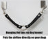 Dog Kennel Fan Hanging Utility Straps for Ryobi P3320 Fan Holder, Waterproof Dog Crate Fan Strap with Swivel Spring Clips Suitable for any Kennel,...