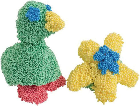 Floam 6 PCS Foam Clay Fun Foam for Toddlers Update Bright Colors Giant Foam Beads Play Kit for Kids, Classroom Educational Activity Toys Arts Craf...
