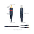 3.5mm Female to 2 RCA Male Stereo Audio Y Cable?2 Pack 9 inches Gold Plated Plug RCA Splitter RCA to AUX Adapter Cables Connection to TV, Computer...