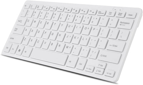 Junluck Wired Gaming Keyboard Ultra-Slim USB Wired Keyboard Mini Ergonomic Computer Keyboard with 78 Keys for Windows/Desktop/Laptop/PC, Plug and ...