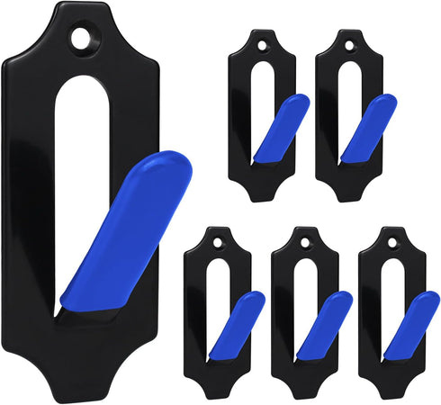 6 Pack European Mount Skull Hanger Deer Skull Mount for Deer Mule Antelope Coyote and Small Game Animals with Silicone Protector Blue...