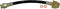 Dorman H381142 Rear Passenger Side Brake Hydraulic Hose Compatible with Select Jeep Models...