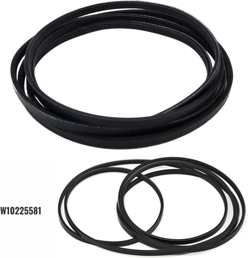 Dryer Drum Belt Exact Fit for WE12M29 137292700 AP4565702, 134163500, 134503900, 148271, 1615170, 5303283287, PS3408299 Compatible with GE Frigidaire Kenmore and more