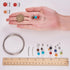 SUNNYCLUE 1 Box DIY 4 Strand Chakra Gemstone Beaded Wrap Bangle Bracelet Making Kit 2.56inch(65mm) Jewelry Craft Supplies for Beginners...