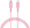 Smartish USB-C to Lightning Cable for iPhone 15/14 - Crown Joule - 6 Foot Universal Fast Fabric Wrapped Charging Cable - Apple MFi Certified for i...
