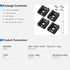 NEEWER 4 Pack Cold Shoe Mount Adapter, Cold Shoe Bracket with 1/4" Thread, Compatible with SmallRig DSLR Camera Cage Microphone LED Light Monitor ...
