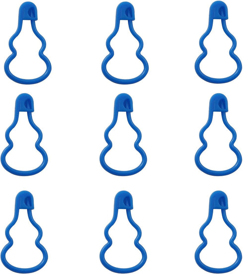 200PCS Plastic Double Gourd Pin Knitting Stitch Counter Crochet Locking Stitch Markers Stitch Plastic Safety Pins Needle Clip Knitting Crochet Mar...