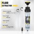 GOOACC Oil Extractor Pump Automotive, Fluid Extractor with Hose Oil Change Syringe Vacuum Pump Extractor, 200CC Manual Brake Fluid Extractor for C...
