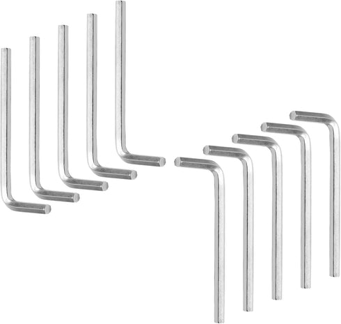 4mm Hex Key Wrench, Allen key Wrench, L Shaped Wrench, Hex Key Hexagon Head Replacement, Small Hex Wrench for Repairing Bike, Furniture(10Pcs)...