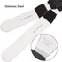 3 Metal Cake Offset Spatulas, 6 8 & 10 Inch Frosting Angled Icing Spatula for Decorating...