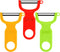 Original Vegetable Peeler Carbon Steel Blade 3-Pack Red/Green/Yellow...