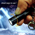 Bright Keychain flashlight K1,high bright 150 lumens,as small flashlight lantern camp lamp light,waterproof torch for EDC,reading,sleep,dog walkin...