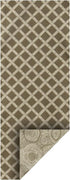 Heritage Lace Duet Table Runner, 13" x 72", Flax...