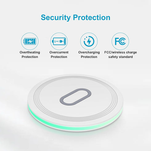 15W Wireless Charger Fast Charging Pad Compatible Samsung Galaxy S24 S23 S22 S21 S20 Ultra 5G FE Plus S10 S9 S8 S7, Note 20 10 9 8, Z Flip, Z Fold...