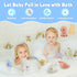 Bath Toys for Babies 6-12 Months - 10PCS Bath Squirt Toys Silicone Ocean Animals Bathtub Float Toy for Water Play Kids Preschool Education Toy Lea...
