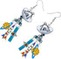 BONSNY Dangle Novelty Funny Teacher Class Scientific Laboratory Equipment Earrings Acrylic Back to School Jewelry For Women Gifts Charms...