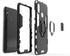 Compatible with Xiaomi Mi 8 Case, Metal Ring Grip Kickstand Shockproof Hard Bumper (Works with Magnetic Car Mount) Dual Layer Rugged Cover for Xia...