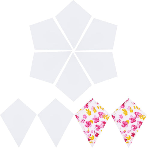 arricraft 200 Pcs Trapezoid Paper Quilting Templates, Handmade English Paper Piecing Trapezoid Patchwork Template for DIY Patchwork Sewing Crafts...