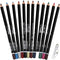 12Pcs Lot Set 12 Colors Eyeliner Pencil Waterproof Eyebrow Pencil Cosmetics with a Pencil Sharpener...