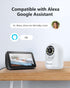 Jennov 2K Pan/Tilt Indoor Cameras for Home Security - 2.4 GHz Pet Dog Camera with Phone App, WiFi Baby Camera Monitor, Color Night Vision, Motion ...