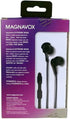 Magnavox MHP4857-BK Ear Buds with Microphone in Black | Available in Black & White | Ear Buds Wired with Microphone | Extra Value Comfort Stereo E...
