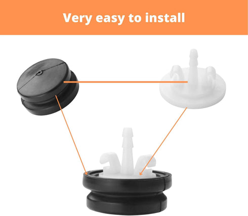 Primer Bulb Fit for Toro Snowblower - Primer Bulb Replaces Lawn-Boy 66-7460 and Toro 66-7460, Including Free 5 pcs Plastic Holder...
