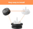 Primer Bulb Fit for Toro Snowblower - Primer Bulb Replaces Lawn-Boy 66-7460 and Toro 66-7460, Including Free 5 pcs Plastic Holder...